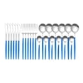 thumbnail image 1 of Amdohai 24Pcs Stainless Steel Dinnerware Set Kitchen Cutlery Set Knife Fork Spoon Flatware Tableware Minimalist Silverware, 1 of 8
