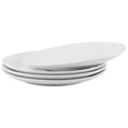 thumbnail image 3 of Mainstays Glazed White Round Stoneware Dinner Plate, 10.3, 3 of 5