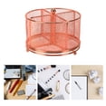 thumbnail image 4 of Vrorvz 360 Degree Rotating Metal Cutlery Rack Organizer with 4 Compartments for Home Kitchen and Restaurants Easy Access Utensil Holder for Knives Forks and Spoons, 4 of 7
