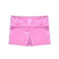 thumbnail image 2 of vastwit Girls Shiny Metallic Shorts Gymnastics Dance Shorts Pink 12, 2 of 5