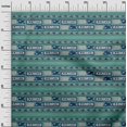 thumbnail image 2 of oneOone Viscose Chiffon Fabric Ethnic Block Printed Fabric 1 Yard 42 Inch Wide, 2 of 4