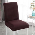 thumbnail image 3 of Trending,Dining Room Chair Cover, Elastic Stretch Cushion for Kitchen Chairs, Colorful Chair Seat Covers for Dining Room, Washable Chair Protector, | Polyester, D-599 $BS$3, 3 of 9