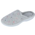thumbnail image 1 of Isotoner  Terry Scalloped Embroidered Clog Slippers (Women's), 1 of 3