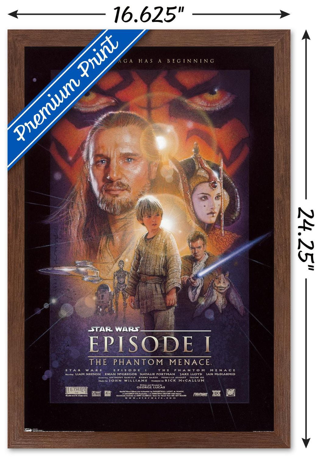 Star Wars: The Phantom Menace - One Sheet Wall Poster