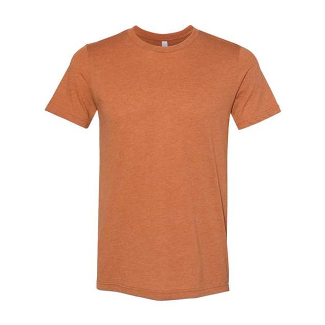 BELLA+CANVAS T-Shirt Jersey CVC pour Homme, TG, Automne Chiné