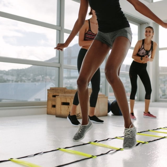 Agility Ladders Training Agility Ladders Speed Training Fitness Stairs Nylon Strap Jumping Ladder Flexibility Agility Ladder