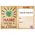 thumbnail image 1 of Customized Valentines Day Gifts for Kids Holiday Greeting Cards Name Photo Texts O2Q5, 1 of 8