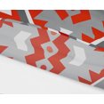 thumbnail image 4 of Vargottam Indoor/OutdoorRoundTablecloth 58 pouces avec trou de parapluie & Zip, imperméable à l'eau TableCloth, TableCovers pour Backyard Table -Red & Gray, 4 of 7