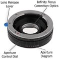 thumbnail image 2 of Fotodiox FX-SN-PK-P-G Pro Adaptateur de Monture d'Objectif, Sony Alpha A-Mount (Konica Minolta Maxxum AF) Objectif à Pentax K-Mount, 2 of 5