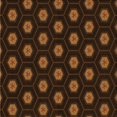 thumbnail image 1 of Ahgly Tapis d'Intérieur Lavable en Machine Carré Acajou Brun, 8 Pieds Carré, 1 of 7