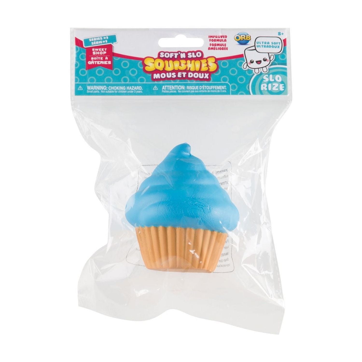 The Orb Factory Soft'n Slo Squishies Berry Cupcake Doll