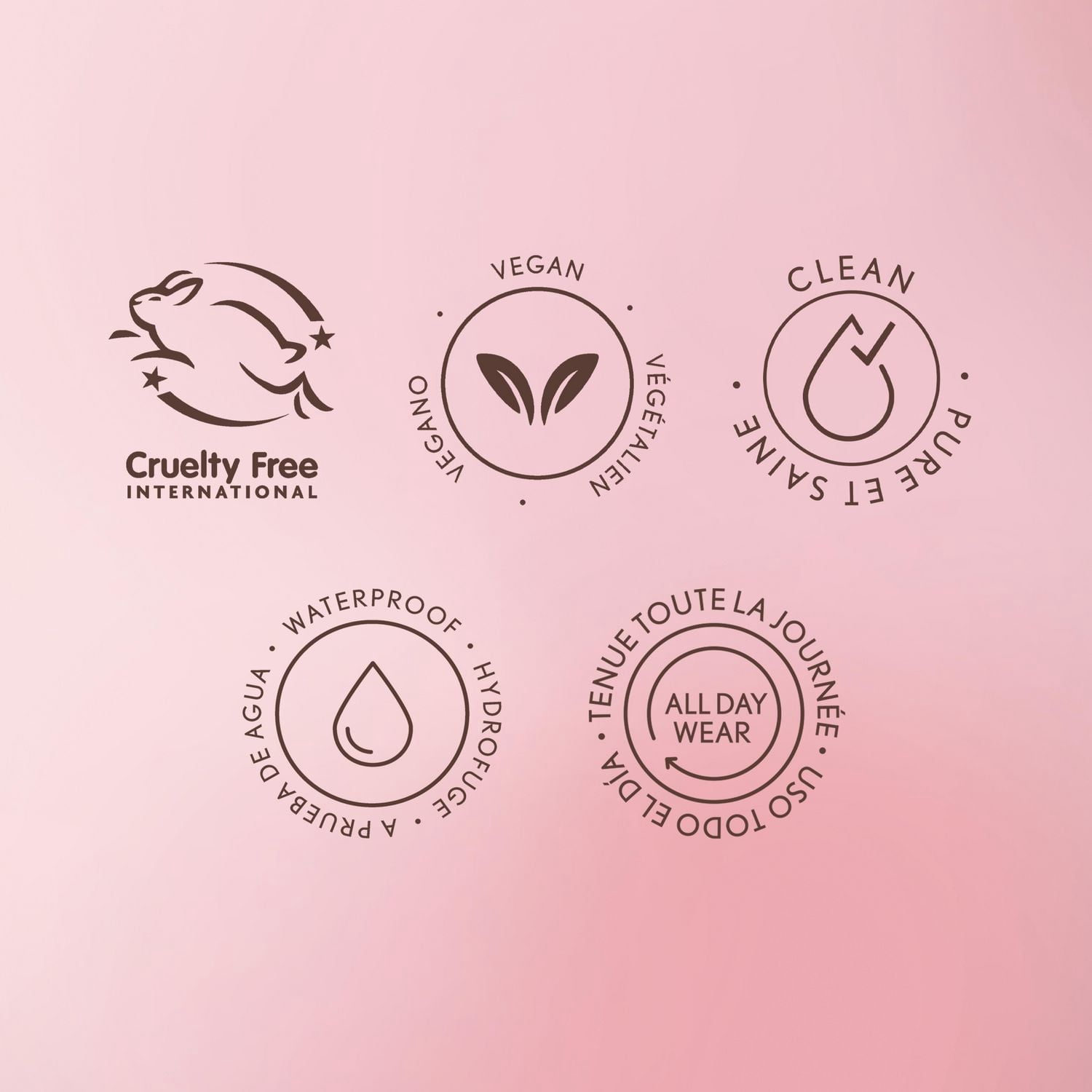 Clean Fresh Brow Nano Crayon à Sourcils, Pointe Ultra Précise, Waterproof, Sans Transfert, Applicateur Intégré, Formule Vegan