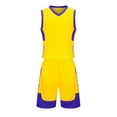 thumbnail image 1 of Boys' Fast - Drying Sport Outfit: Breathable Sleeveless Shirt & Basketball Shorts Set, 1 of 7