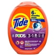 thumbnail image 3 of Tide PODS laundry detergent pacs, 3-in-1 Stain Remover, Odor Fighter, Color Protector, HE compatible, Spring Meadow Scent, 112 Count, 3 of 24