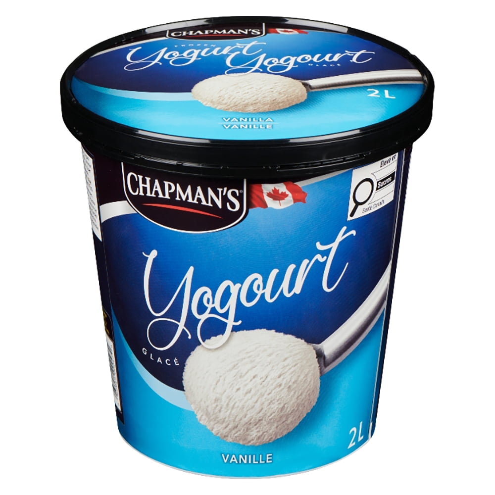 Chapman's Yogourt Glacé, Vanille en Pot 2L