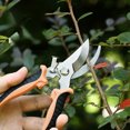 thumbnail image 4 of Pruning Shears for Tree Trimming, Stainless Steel Multifunction Garden Scissors with Safety Lock & Labor-Saving Spring, 19cm for Pruning Shears for Gardening, 4 of 6