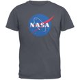 thumbnail image 1 of NASA T-Shirt pour Adulte Gris Anthracite avec Logo, 1 of 1