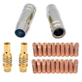 thumbnail image 2 of Mb15 Mig Welding Torch Kit with Contact Tips And Diffusers for Mig200 Mig130 0.9mm, 2 of 4