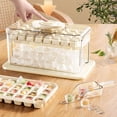thumbnail image 1 of TopLLC Kitchen Accessories,Home And Kitchen, 64-lattice Press Ice Tray Large-capacity Ice Cubes Mould Refrigerator Ice Making Easy Demoulding With Lid Ice Box With Ice Box Ice Shovel Ice Tray, 1 of 8