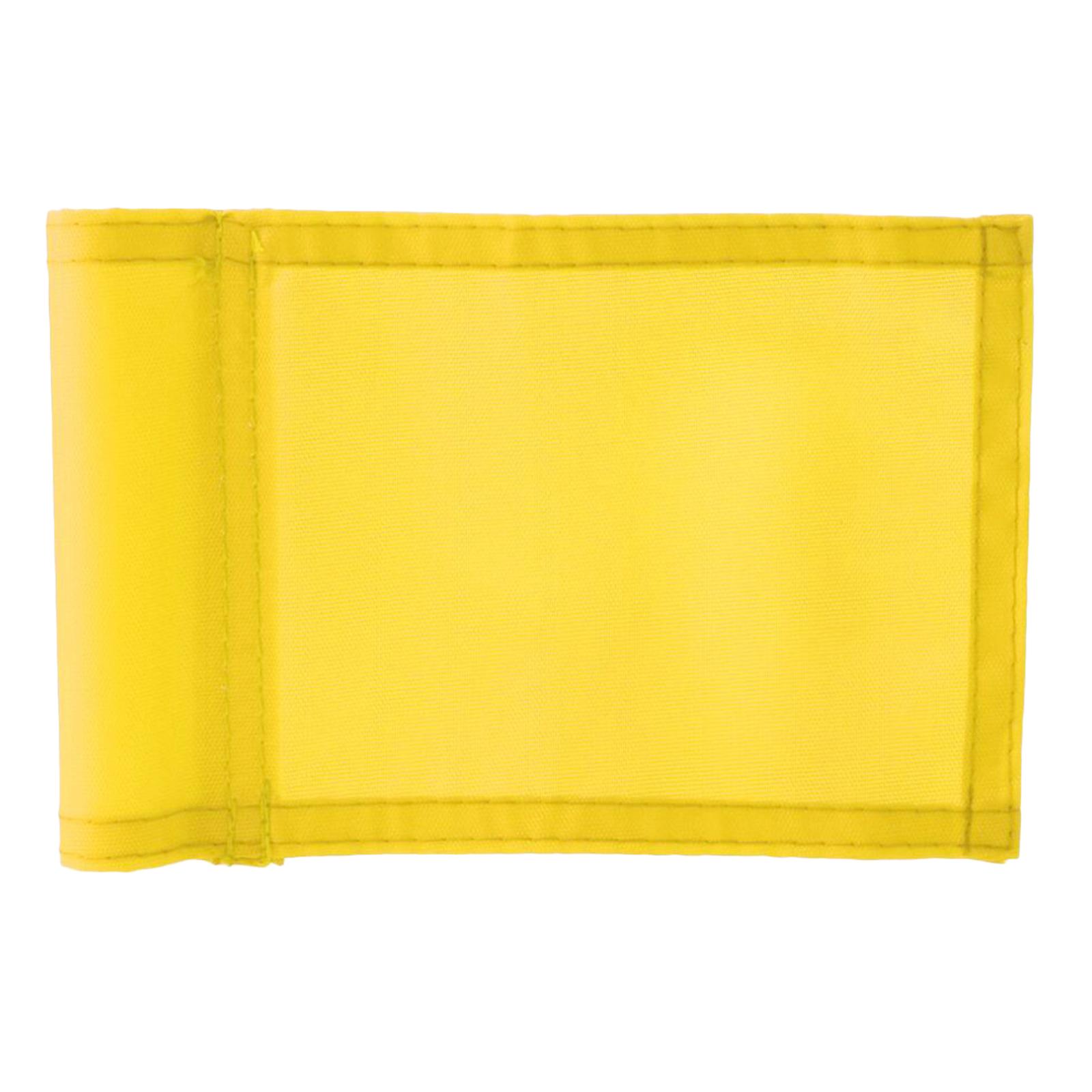 S SERENABLE Drapeau de Coupe Drapeau Vert de Putting Drapeau d'Entraînement de Golf Drapeaux à Épingle Jaune
