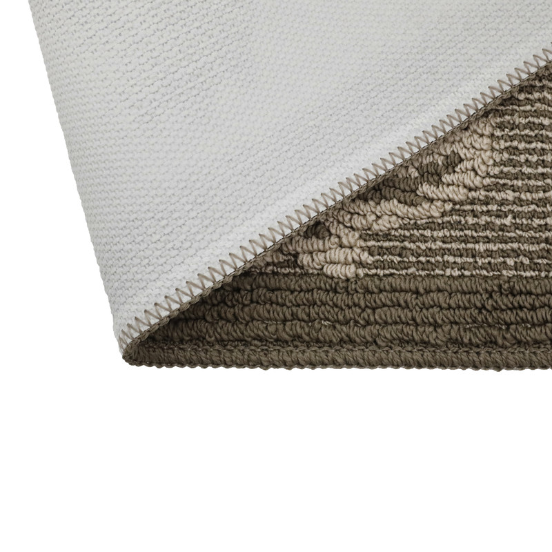 Décor Luxe Antidérapant Dos en Caoutchouc Sécurité Ultra Absorbant l'Eau Doux Durable Tissé Moelleux Tapis de Couloir Sol Intérieur Cuisine; Design Coq Brun Ensemble 2 Pcs