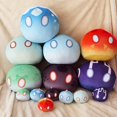 thumbnail image 3 of 3.9” Slime Monster Plush Toy Plushie Stuffed Doll Soft Pillow Cosplay Props for Game Fans, 3.9” Keychain, Water, 3 of 6