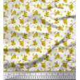 thumbnail image 1 of Soimoi polyester Crepe Fabric Wool & Cat Animal Printed Fabric 1 Yard 52 Inch Wide, 1 of 3