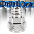 thumbnail image 3 of Brass CO2 Adapter for Soda and Bubble Water Machines, Rustproof and Durable, Save Money on Expensive , Compatible with Standard Paintball , Gold Silver, Includes Wrench, 3 of 8