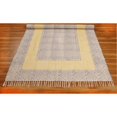 thumbnail image 2 of Casavani Hand Made Durrie Home Dcor Area Rug, Blue 4x6 Ft, 2 of 6