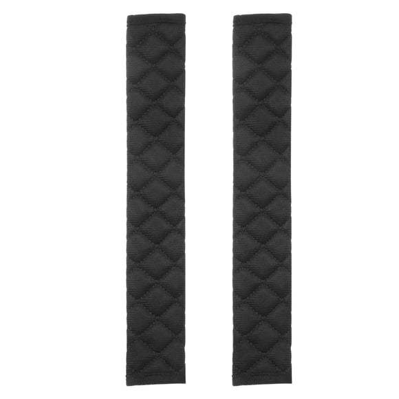 Uxcell 2pcs Seatbelt Covers 13 Inch Car Seat Belt Pads Cover Auto Seatbelt Strap Shoulder Pad Universal Automotive Seat Belt Cushion Pad for Auto SUV Truck, Black