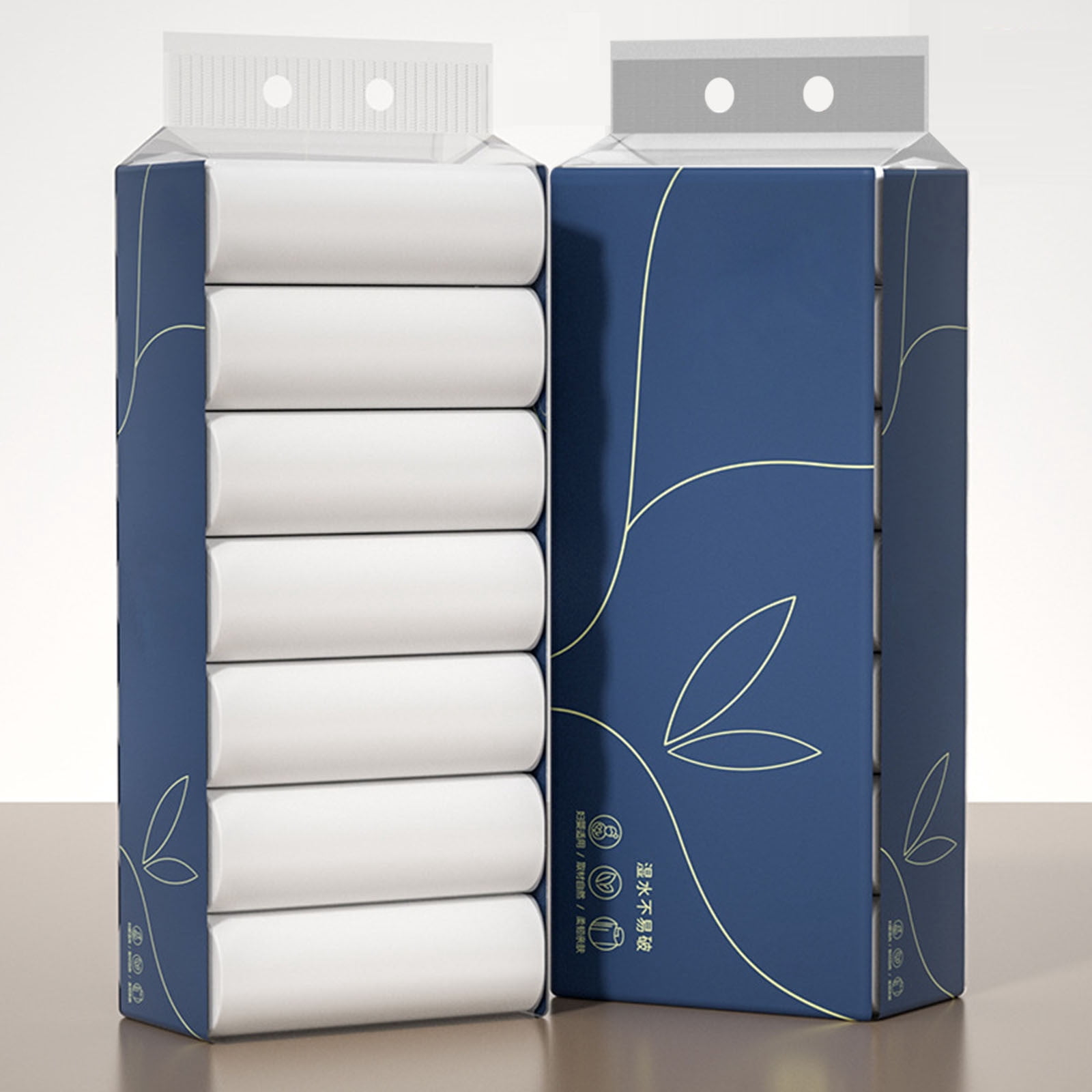 14 Rolls Of Toilet Paper 4-layer Toilet Paper Kitchen Paper Wooden Paddles Household Hand Towels Affordable Packaging