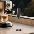 thumbnail image 1 of Stainless Steel Milk Frother Stand Holder for Countertop Kitchen Organizer and Coffee Maker Storage, 1 of 3