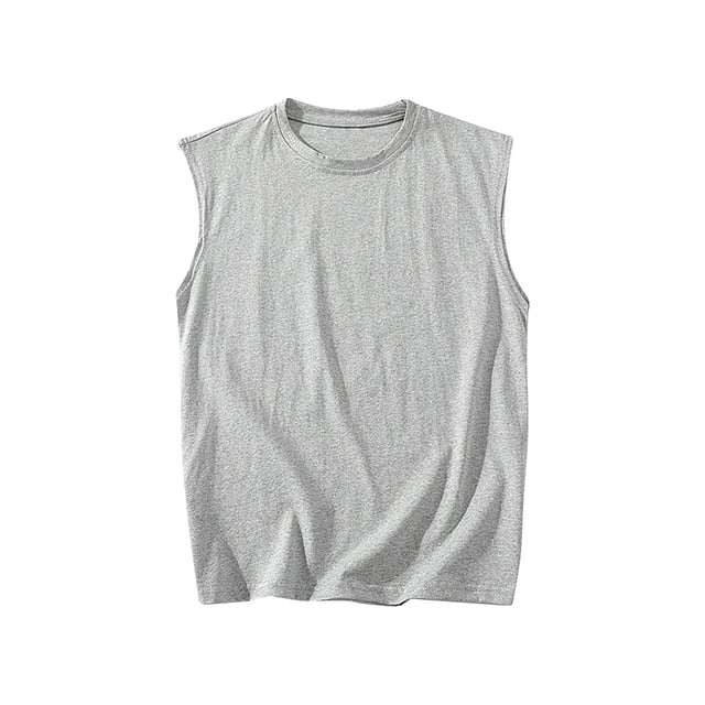 zfhfof Men's Casual Tank Tops Summer Rond Neck Sleeveless Lightweight Tee Muscle Basic T Shirts
