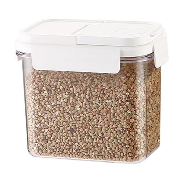 YHDSYY Big Sale! Cereal Storage Containers Food Grade Plastic Reusable Pantry Organizers With Lids Clearance Sales Today Deals Prime