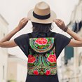 thumbnail image 5 of Amzcrzy Storage and Organization A Knapsack Ethnic Style Bag Embroidered Small Backpack Yunnan Embroidered Bag Embroidered Shoulders Bag Home Storage Organization and Storage Storage Container, 5 of 5