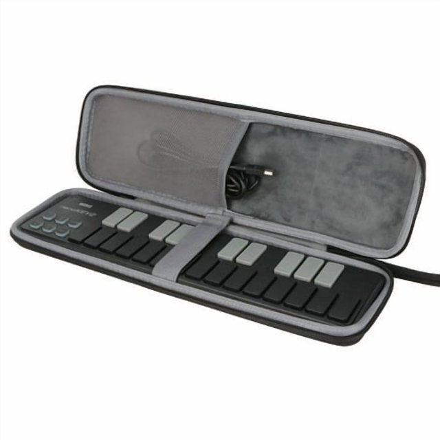 co2CREA Hard Travel Case for Korg 25-Key Midi Controller NANOKEY2