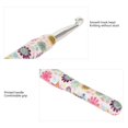 thumbnail image 3 of Crochet Hook, 10.0mm Ergonomic Handle Crochet Knitting Needle Size Marking Design  For Scarf For Beginners, 3 of 8