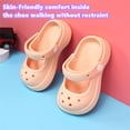 thumbnail image 3 of Girls Garden Clogs Children Lightweight Slippers Comfortable Water Shoes Slip On Beach Sandals, 3 of 5