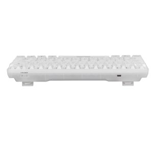 RGB Clavier mécanique 2000mAh Conception ergonomique transparente pour le montage de joint PC pour