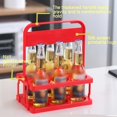 thumbnail image 3 of 6 Cellules Porte-Bière en Plastique Design Pliable Conteneur pour Vin Bière Soda, 3 of 4