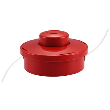 LEFU Replacement Trimmer Head,Petrol Trimmer Replacement Head, Trimmer Head Trimmer Bump Feed Line Spool Brush Cutter String Trimmer Head, Red