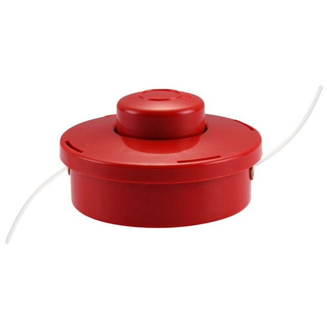 LEFU Replacement Trimmer Head,Petrol Trimmer Replacement Head, Trimmer Head Trimmer Bump Feed Line Spool Brush Cutter String Trimmer Head, Red