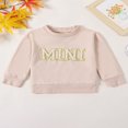 thumbnail image 2 of Mommy and Me Matching Outfits  Long Sleeve Letter Print Sweatshirts, 2 of 8