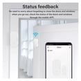 thumbnail image 3 of Tuya Zigbee 3.0 Capteur Intelligent pour Porte et Fenêtre Zigbee2MQTT Détecteurs Protection de Sécurité Contrôle par Application via Alexa Google Home, Performance Uniforme, 3 of 7