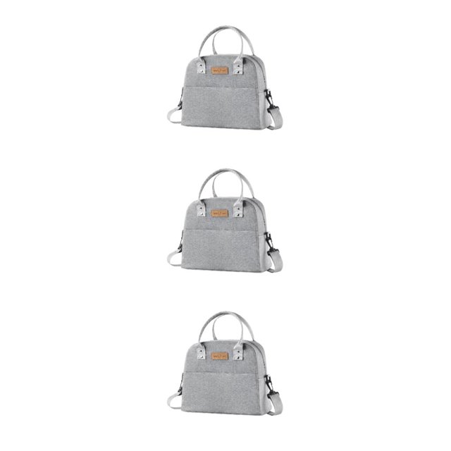 Youkk Multi-Purpose Insulated For Various Places Widely Used In Various Places Thermal With Strap+Grey 3Set