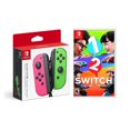 thumbnail image 1 of Nintendo Switch Joy-Con (G/d) - Rose Néon/vert Néon, 1-2 Switch - Nintendo Switch (Disque de Jeu) Jeu de Fête Multijoueur, Console Non Incluse, 1 of 2