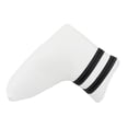 thumbnail image 3 of pitrice Housse de Putter à Lame de Golf, Tête de Golf Magnétique, Housse Blanche de Golf pour Protection, Putter de Club Blanc 14x13 cm, 3 of 6