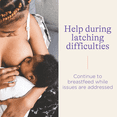 thumbnail image 2 of Lansinoh Contact Nipple Shields for Breastfeeding, 2 Silicone Nipple Shields (24mm) and Case, Helps with Latch-on Issues, 2 of 6