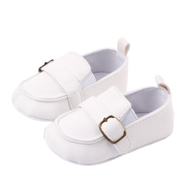 EYIIYE Baby Daily Unisex Shoes, Solid Color Anti-Slip Newborn Elastic Shoes