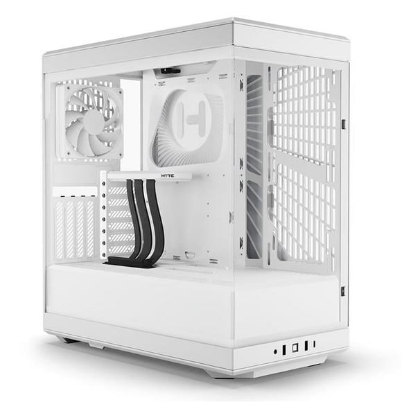 HYTE CS-HYTE-Y40-WW Y40 Étui Esthétique Mi-Tour ATX à Étages S, Snow White